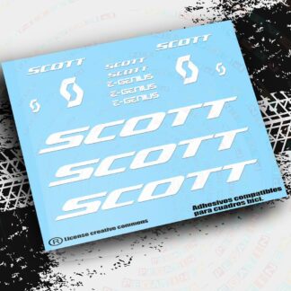 PEGATINAS SCOTT  E-GENIUS  2021 PB88