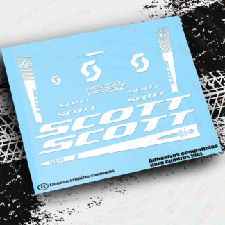 PEGATINAS SCOTT FOIL PB89