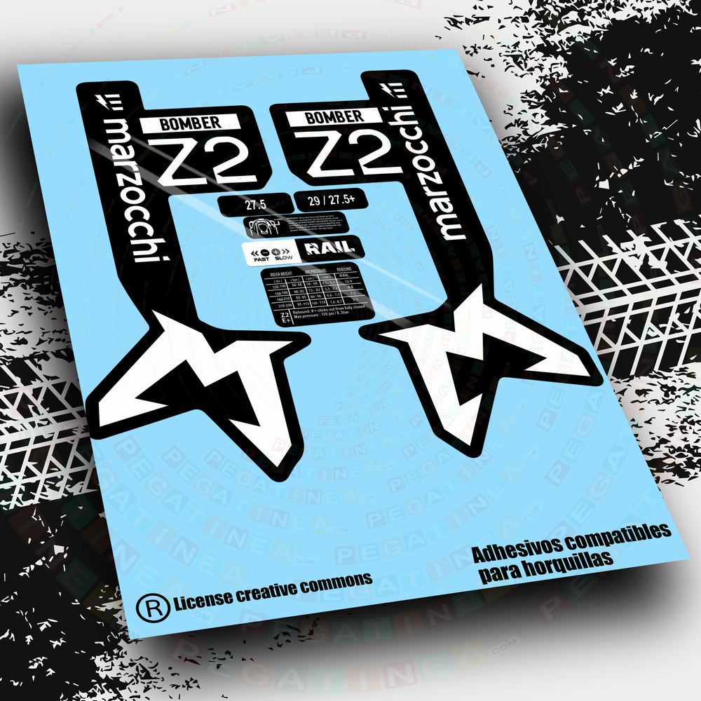 PEGATINAS MARZOCCHI BOMBER Z2 2024