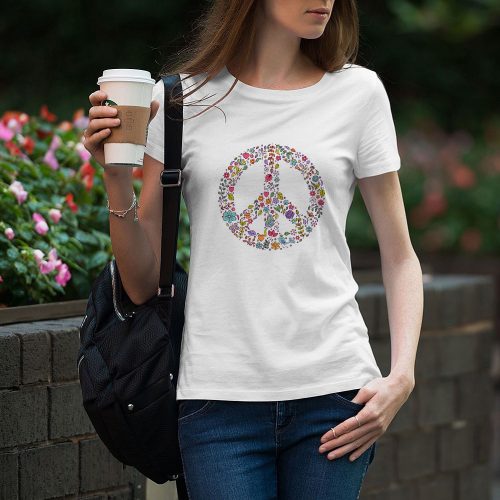 Camiseta chica Paz