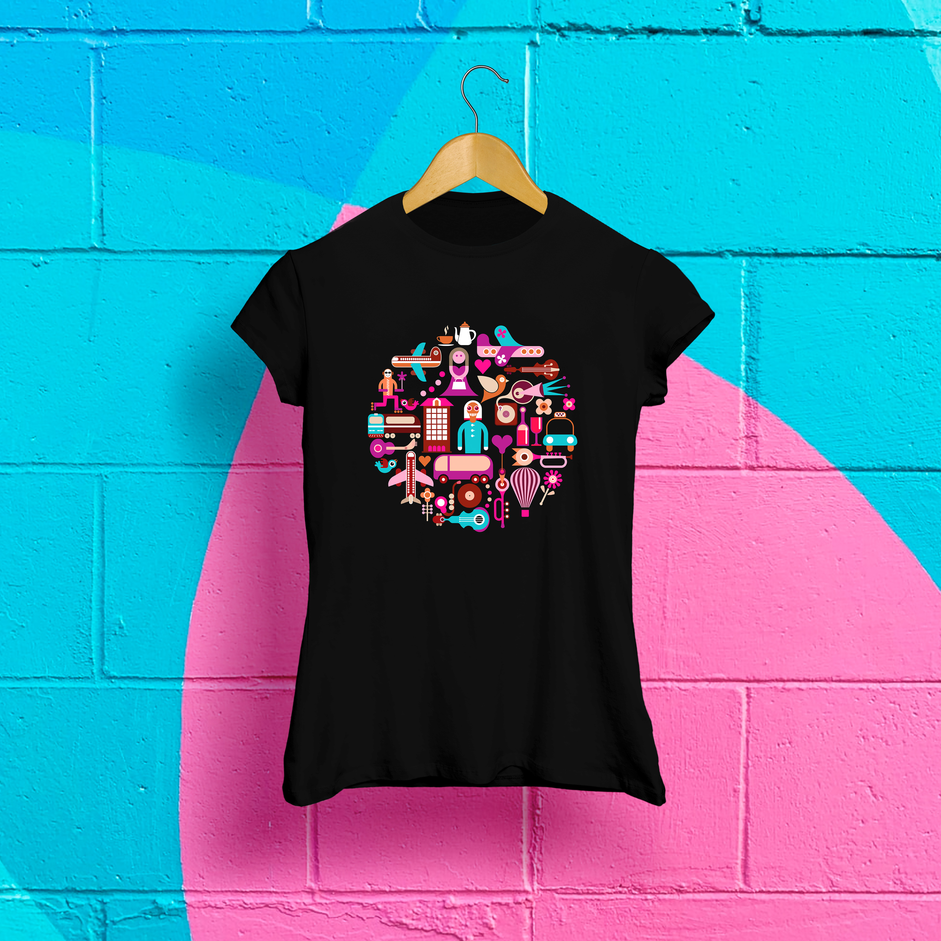 Camiseta chica Travel