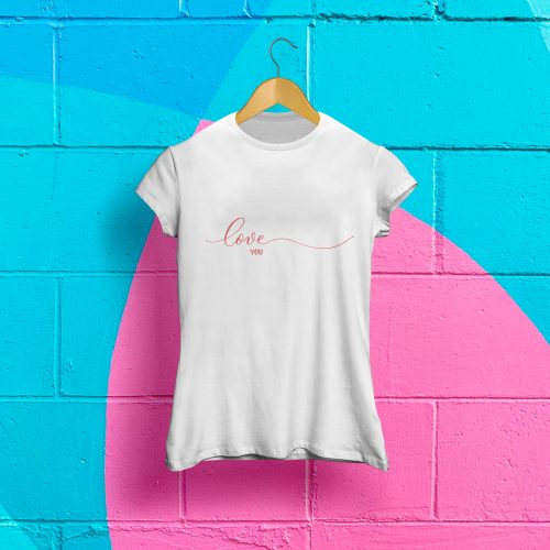 CAMISETA CHICA LOVE YOU