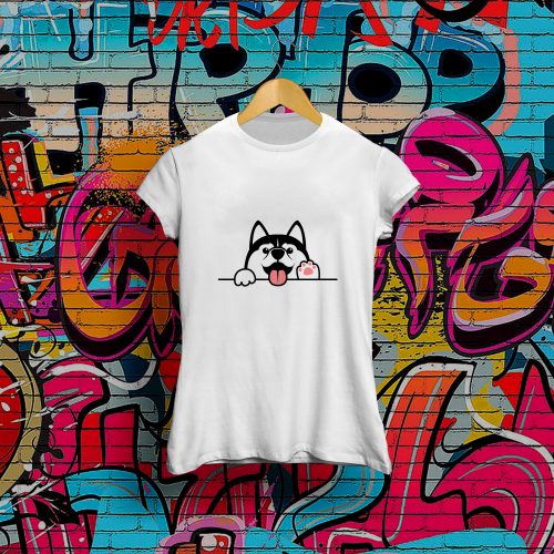 Camiseta chica Perro Mod.03
