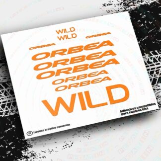PEGATINAS ORBEA WILD 2020, 2021  PB87