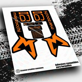 PEGATINAS  HORQUILLA MARZOCCHI BOMBER  DJ  2024 WP582