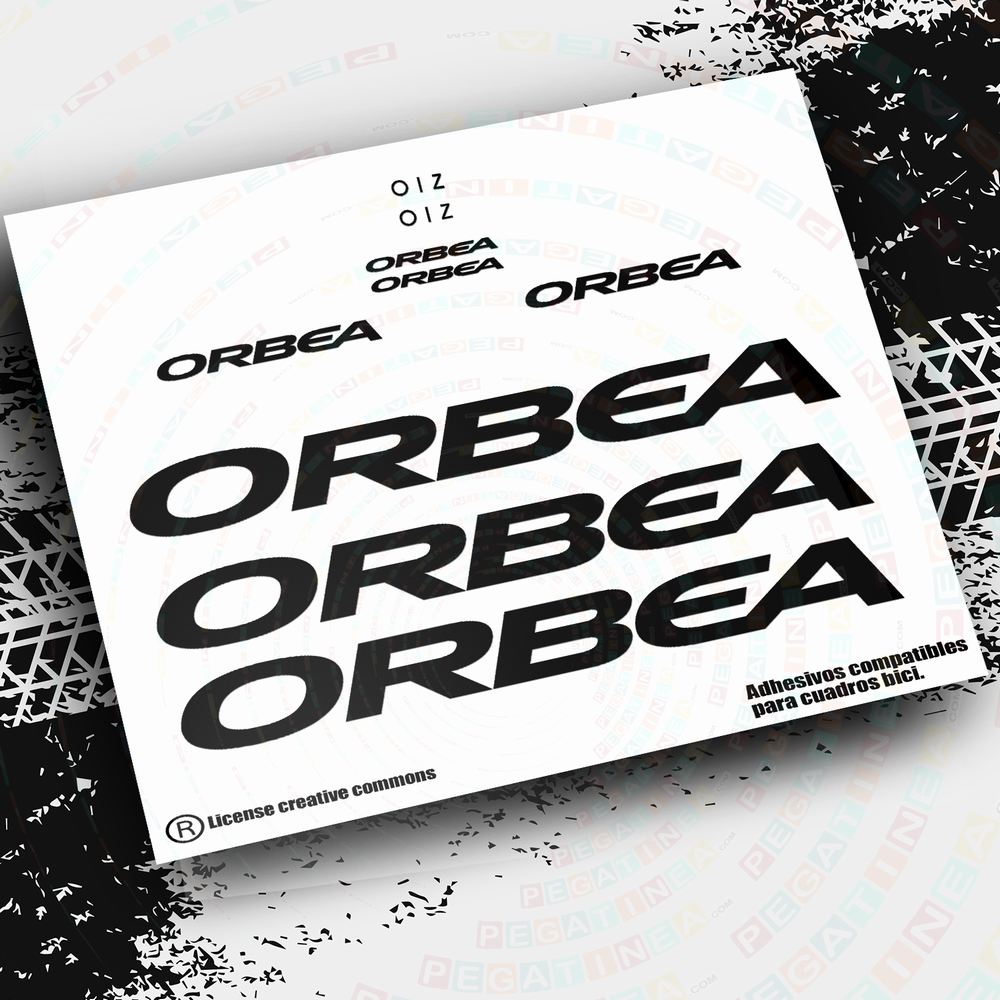 PEGATINAS ORBEA OIZ 2021, 2022,2023 PB83