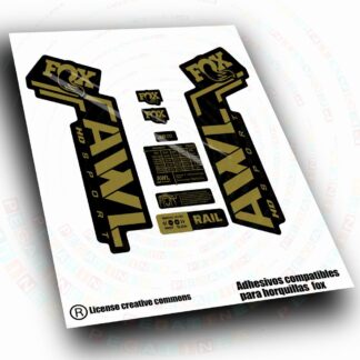 PEGATINAS COMPATIBLES CON  FOX 36 AWL HD SPORT WP703