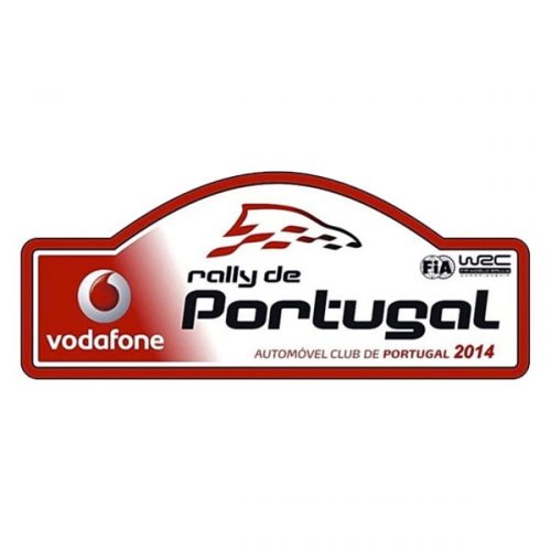 Pegatina Placa FIA WRC Rallye de Portugal 2014