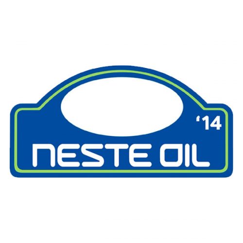 Pegatina Placa FIA WRC Rally de Finlandia 2014