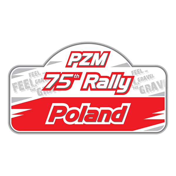 Pegatina Placa Rally de Polonia 2018