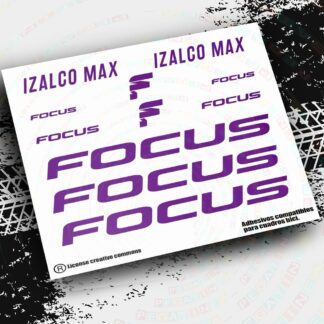 PEGATINAS  FOCUS IZALCO MAX  CUADRO PINTADO  PB81