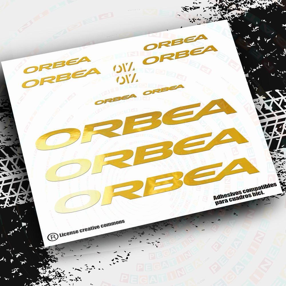 PEGATINAS ORBEA OIZ 2019, 2020 PB82