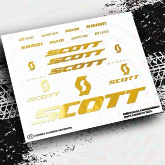 PEGATINAS SCOTT SPARK RC  2021,  PB91