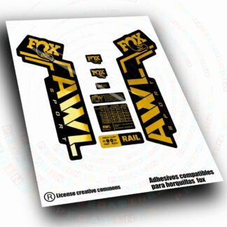 PEGATINAS COMPATIBLES CON  FOX 36 AWL SPORT   WP705