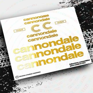 PEGATINAS  COMPATIBLES CON CANNONDALE SCALPEL 2021, 2022, 2023 PB78