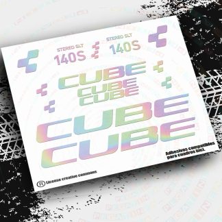 PEGATINAS  CUBE  STEREO  HYBRID  HPC SLT 750 2022,2023   PB80
