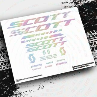PEGATINAS SCOTT SPARK RC  2022, 2023 PB92
