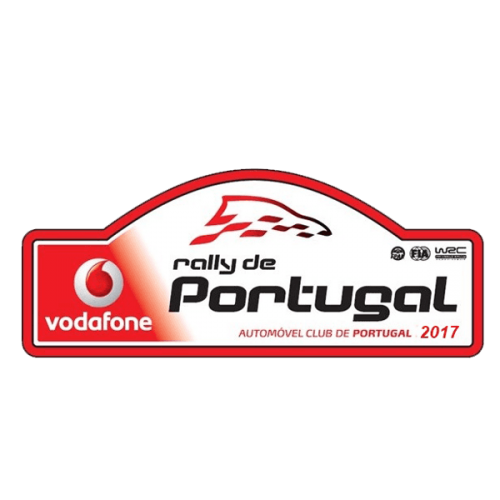 Pegatina Placa FIA WRC Rally de Portugal 2017